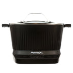 Power XL StirMax 7.5 Qt Multi-Cooker with Auto Stir/Shred Paddle and 9 Presets, Matte Black