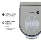 Keurig K-Mini Plus Single Serve K-Cup Pod Coffee Maker, Dusty Rose