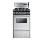 20" Wide Gas Range, Sealed Burners