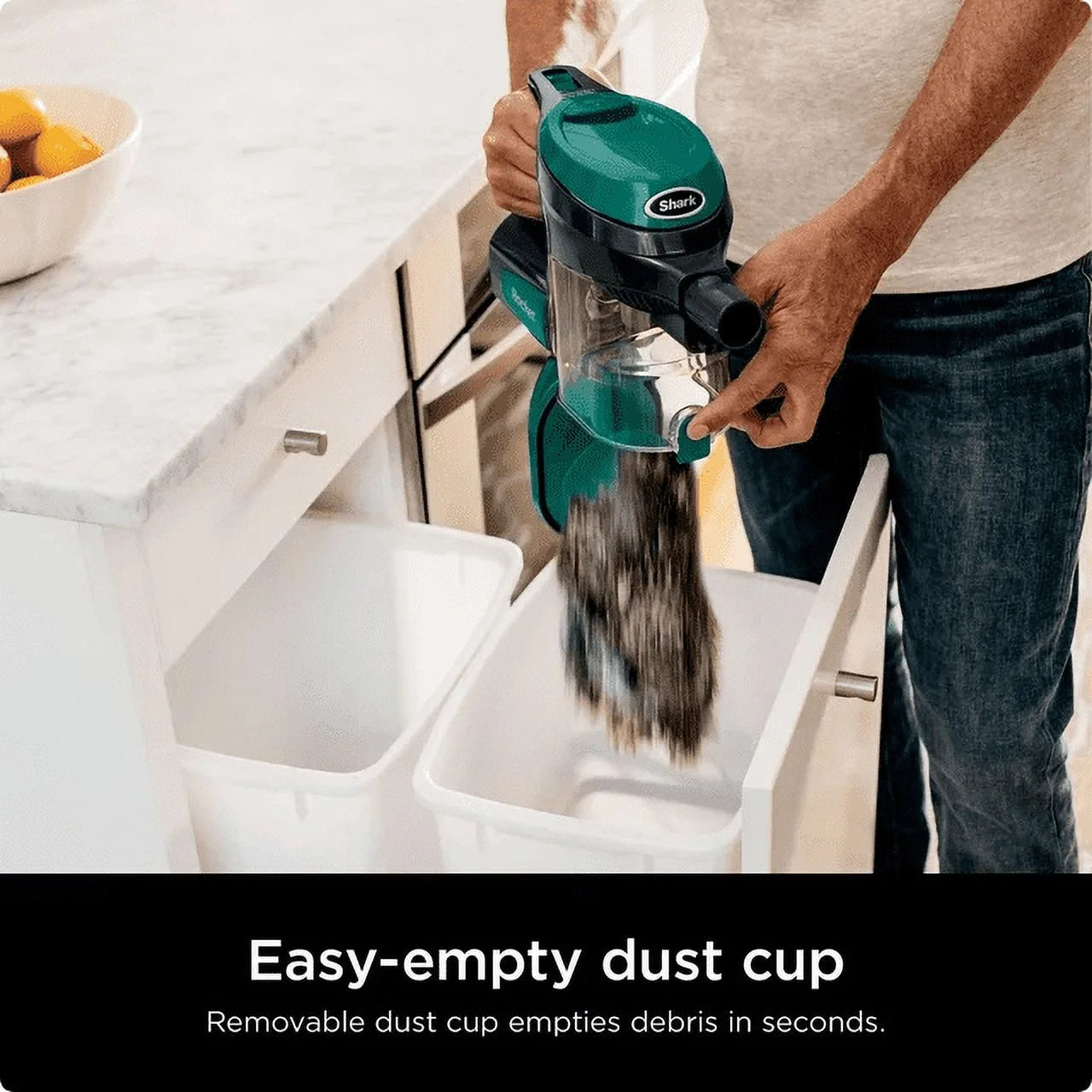 Restored Shark Corded Stick Vacuum, Green CS110EM (Refurbished)
