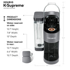 Keurig K-Supreme Black Single-Serve K-Cup Pod Coffee Maker