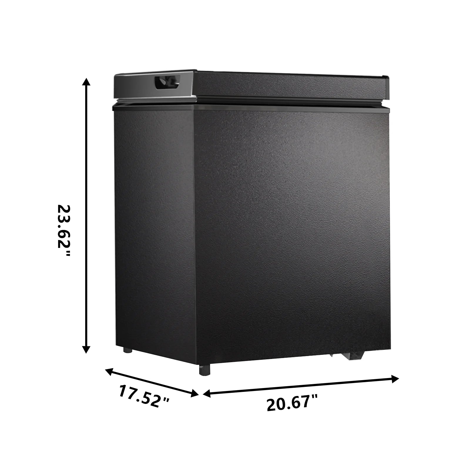 KNDKO 1.8cu.ft. Chest Freezer with Adjustable Temperature, Free Standing Top Open Door Compact Freezer with Removable Basket for Kitchen/Home/Bar/Garage/Office