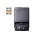 eufy X10 Pro Omni Robot Vacuum + 6-Pack Large Capacity Dust Bags