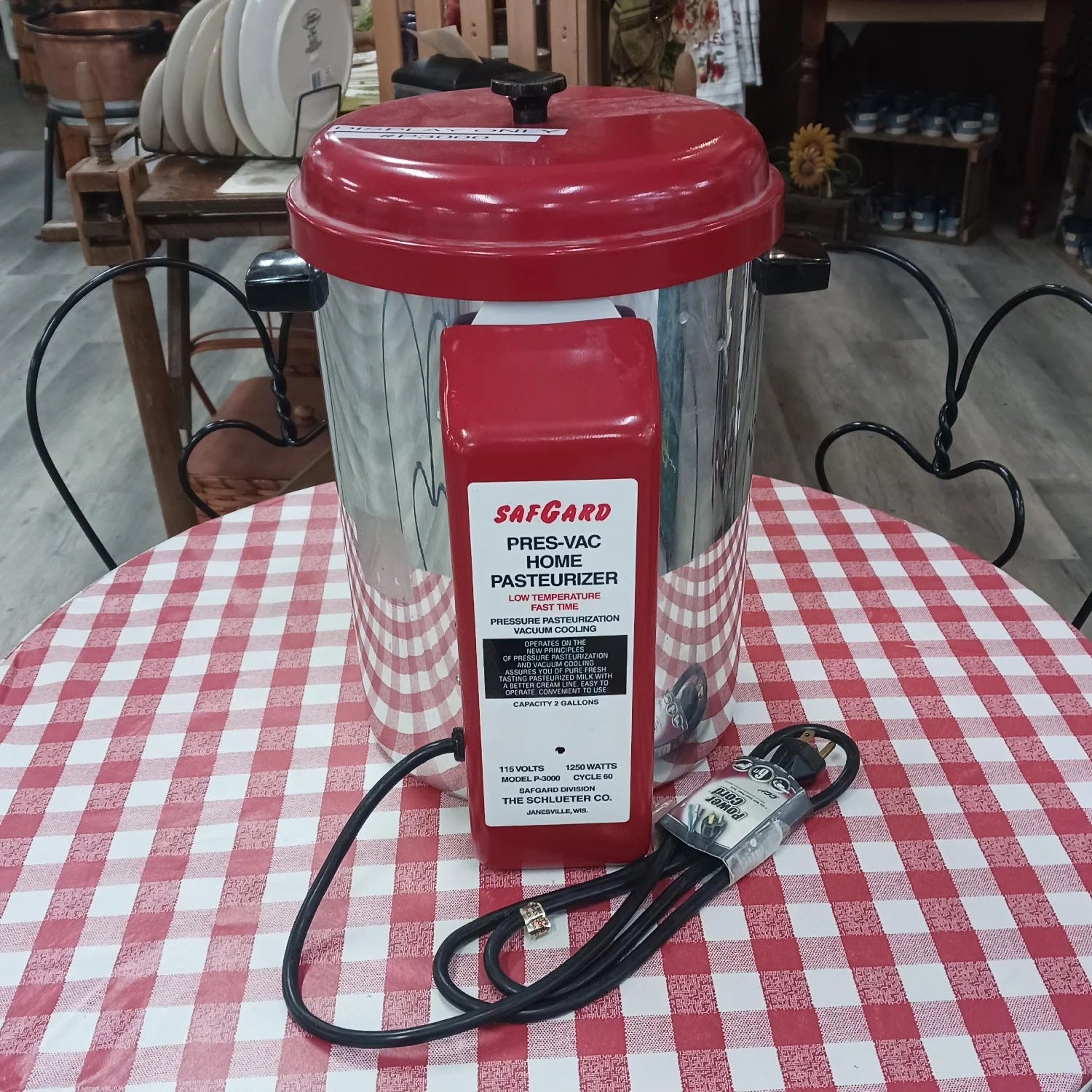 Home Milk Pasteurizer 115V