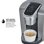 Keurig K-Elite Single-Serve K-Cup Pod Coffee Maker, Brushed Slate