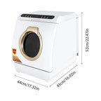 Portable Countertop Dishwasher Air Drying 5 Programs W/ 7L Water Tank 110V