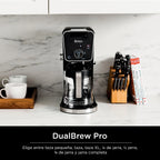 Ninja Drip Coffee Maker With K Cup Combo, DualBrew Pro Specialty Coffee System, Coffee Machine Compatible with K-Cup Pods, 12 Cup Single Serve Coffee Makers with Paper Filter, CFP301 Frother? F