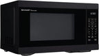 Countertop Microwave, 1000W, 1.1 cu ft, BLACK
