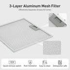 IsEasy 30 in Convertible Vent Under Cabinet Range Hood