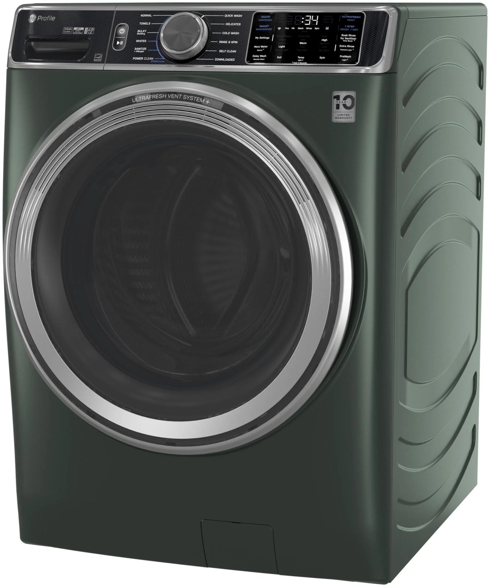 GE Profile PFW955SPWDS 28 Inch Smart Front Load Washer with 5.50 cu ft Capacity