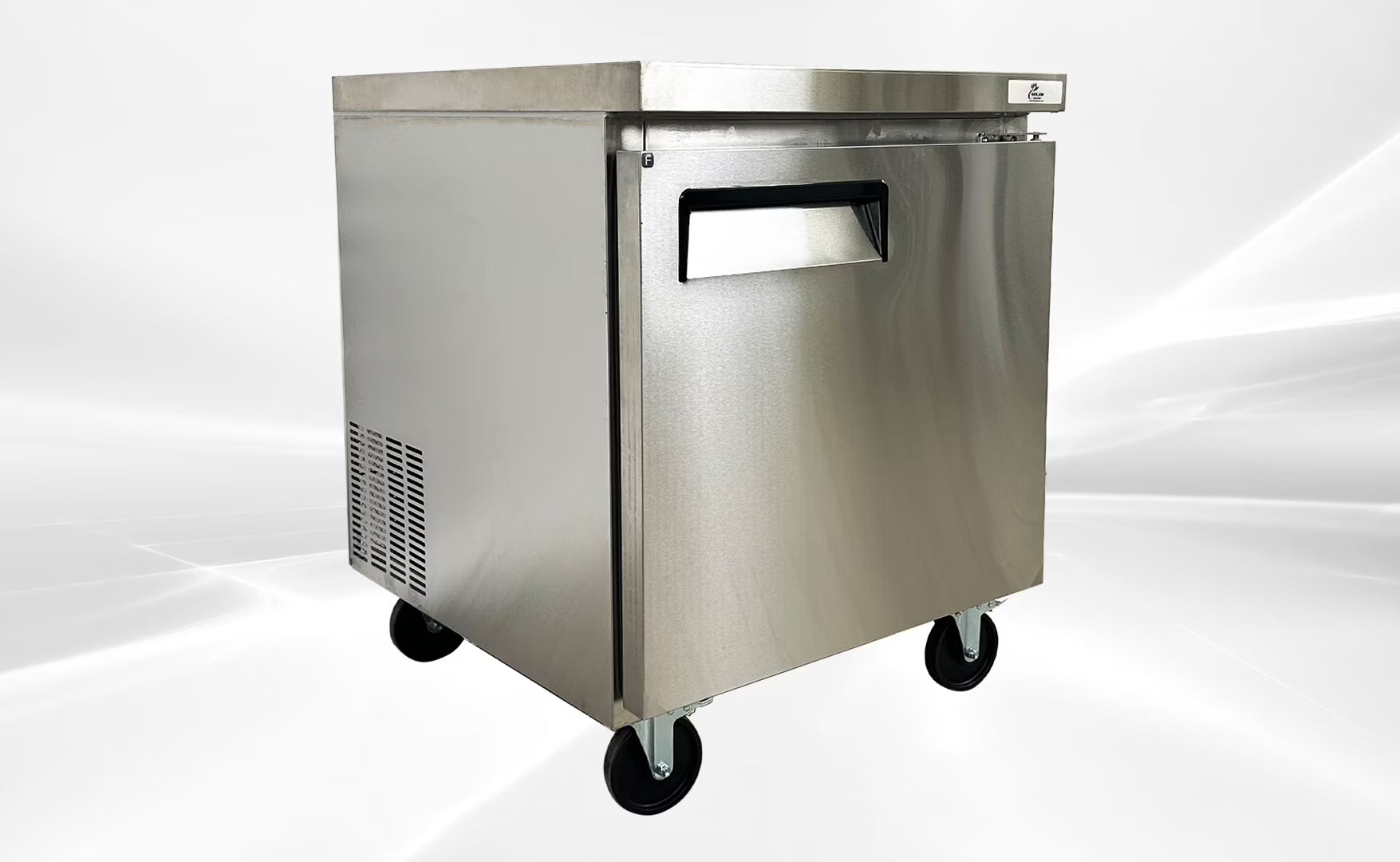 Cooler Depot 27.5 In. 7.2 Cu.ft Stainless Steel Undercounter Freezer AUF-0776 NSF ETL Certified