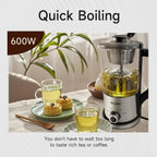 Drip Electric Coffee Maker, Electric Kettle, Watering Extracts, 600 , 1.2L, BPA-free, Tea Free Kettle Coffee Press, Glass and Stainless Steel, Coffee Maker, Tea Kettle