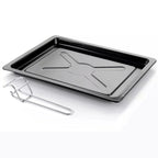 Better Chef Chef Central XL Toaster Oven and Broiler with Dual Solid Element Burners in Black