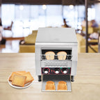 ChicHomey Electric Commercial Conveyor Toaster 300PCS H Tray Toasting Machine Restaurant