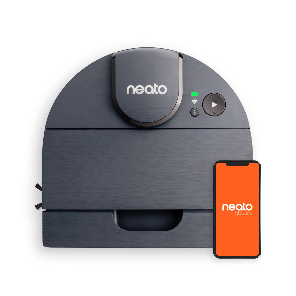 Neato D8 Intelligent Robot Vacuum Wi-Fi Connected with LIDAR Navigation in Indigo