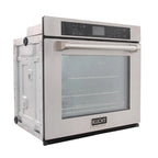 Kucht 30in. Single Electric Wall Oven with True Convection in Stainless Steel