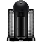 Breville Nespresso Vertuo Coffee & Espresso Single-Serve Machine in Matte Black and Aeroccino Milk Frother in Black