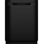 GE Top Control with Plastic Interior Dishwasher Sanitize Cycle & Dry Boost - GDP630PGRBB
