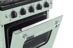 Unique Classic Retro 24" 2.9 cu/ft Freestanding Gas Range with Convection Oven and Sealed Burners