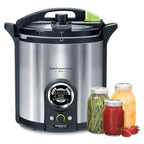 Presto Precise 02152 17 Qt Stainless Steel Electric Pressure Canner, Silver