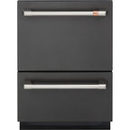 Café CDD420P3TD1 49 dBA Matte Black Double Drawer Dishwasher