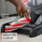 Hoover SmartWash Essentials Automatic Upright Carpet Cleaner Machine, for Carpet & Upholstery, Quick Dry Mode, Upholstery Tool Attachment, FH52110