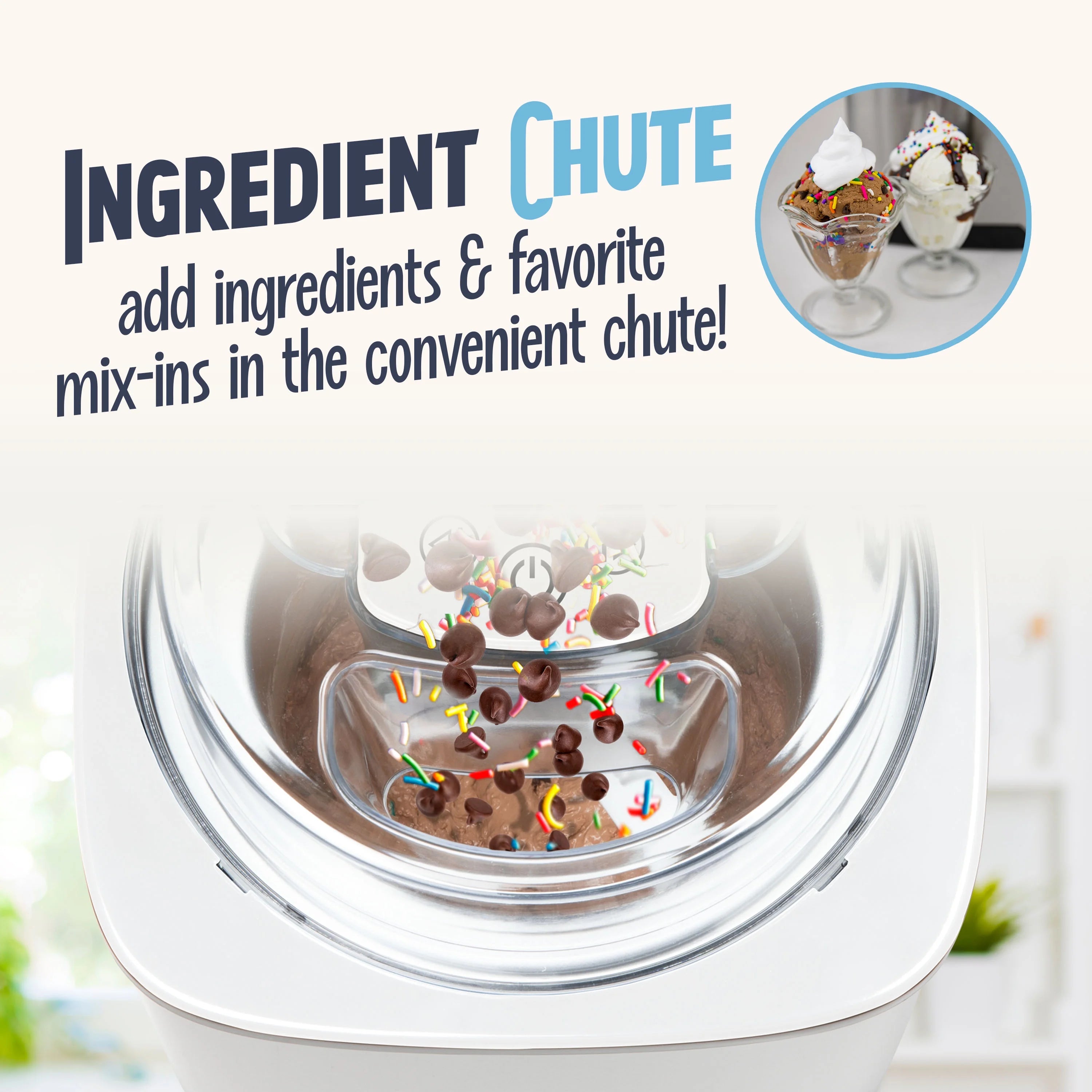Nostalgia 2-Quart Electric Ice Cream Maker �C Make Homemade Ice Cream, Gelato, Sorbet & Frozen Yogurt �C No Salt/Ice Needed, Digital Controls, Mix-In Chute & Freezing Gel Canister �C Stainless Steel