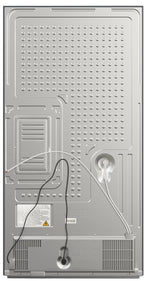 18.5 cu. ft. Stainless-Steel French Door Refrigerator in Silver, Auto Defrost, Energy Star, Digital Temperature Control