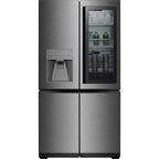 LG URNTC2306N 22.8 Cu. Ft. Textured Steel French Door Counter-Depth Refrigerator
