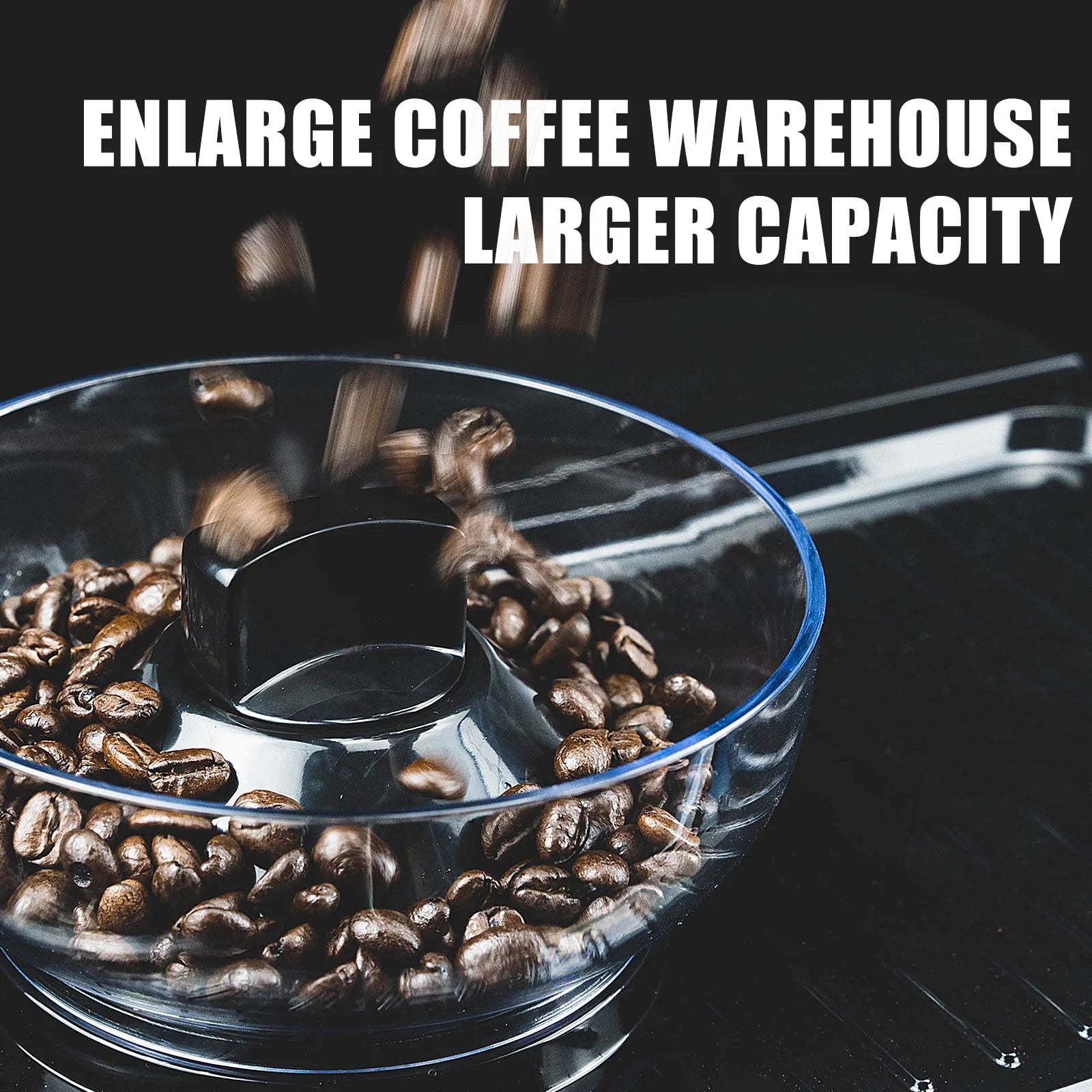 MIROX Espresso Machine 15 Bar, Coffee Maker With Milk Frother Steam Wand, Built-In Bean Grinder, Combo Cappuccino Machine with 70oz Removable Water Tank (ABS high-strength plastic shell)