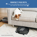 Shark IQ Robot Vacuum with XL Self-Empty Base, Home Mapping, Self-Cleaning Brushroll, Wi-Fi,RV1000AE