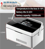 GXCZ Insulin Cooling Box Refrigerator Insulin Cooler Travel Box, Insulin Cooler, Refrigerator, USB Charging Thermostatic Refrigerator With Bag And Handle