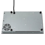 Miumaeov Commercial Electric Ceramic Cooktop 2 Burners Cooking Stove Touch Control Cooker 1500W 140-482?��F