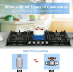 Homtone 30 Inch Electric Cooktop 4 Burners Built-in Electric Stovetop -Timer & Child Safety Lock