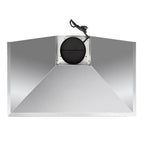 Cosmo 30 in. Ducted Range Hood in Stainless Steel with Touch Controls, LED Lighting and Permanent Filters