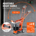 SKYSHALO Electric Floor Grinder 7" for Walking, 1.7HP Polisher for Concrete Floors, 1300W, 1720RPM Brushless Motor, Efficient Grinding Machine for Granite/Marble/Stones
