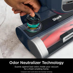 Open Box Shark Vacuum Cleaner Rotator Lightweight Bagless Upright Pet Hair Navy