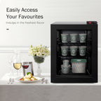 Northair 2.1 Cu Ft Countertop Display Glass Door Freezer with LED Light Perfect for  Ice Cream  at POS