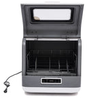 1200W Portable Countertop Dishwasher, 3 Washing Programs with Large Capacity