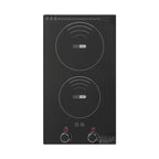 Electric Hob Cook Top Stove 110V Induction Cooktop 2 Burners Ceramic Cooktop