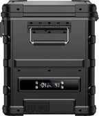 APL35 Aluminum Dual Zone 37QT Portable Cooler Black