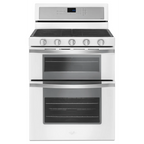 Whirlpool 30a?? 6.0 cu ft Gas Double Oven Range in Stainless Steel