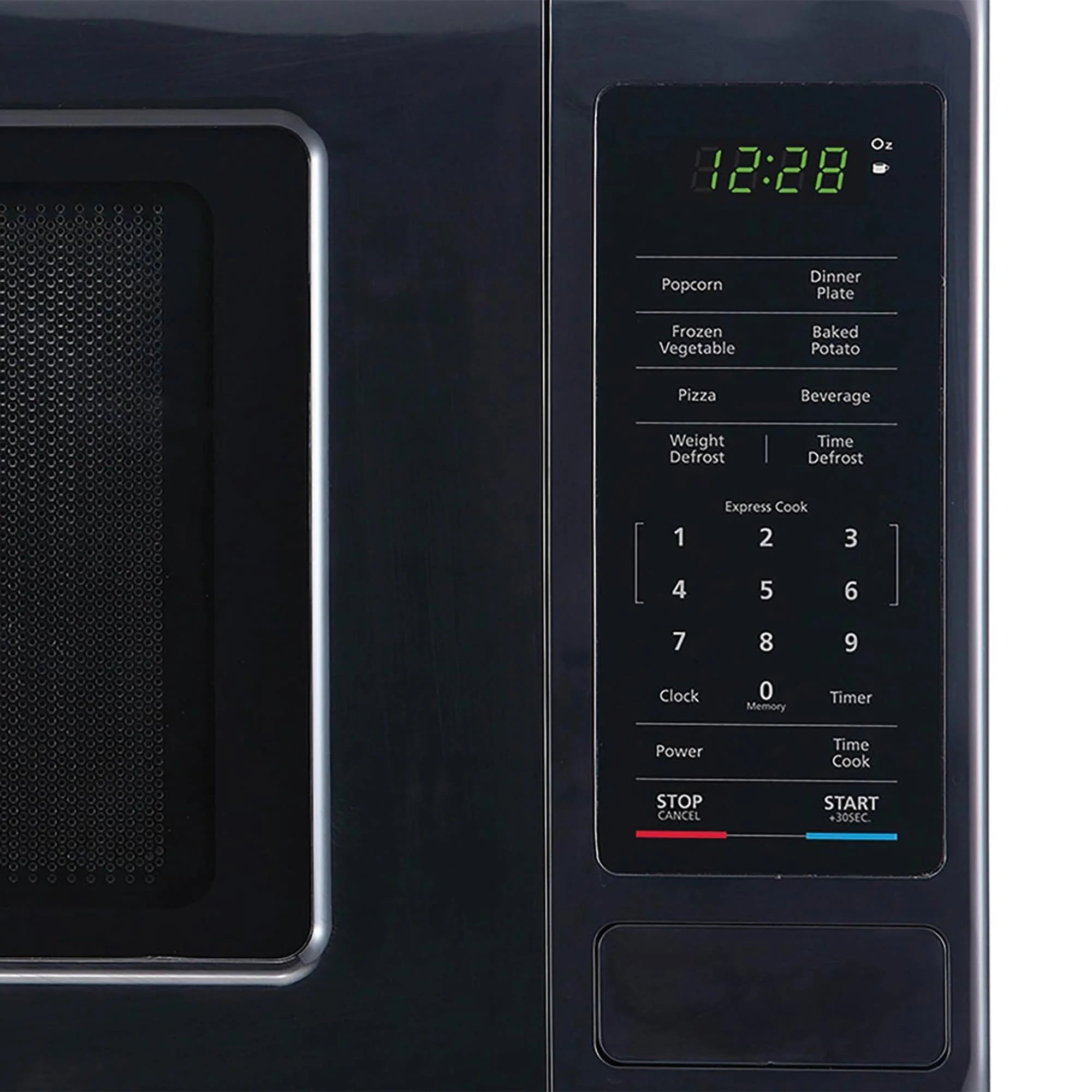 Magic Chef 0.9 cu ft Countertop Microwave Oven in Black