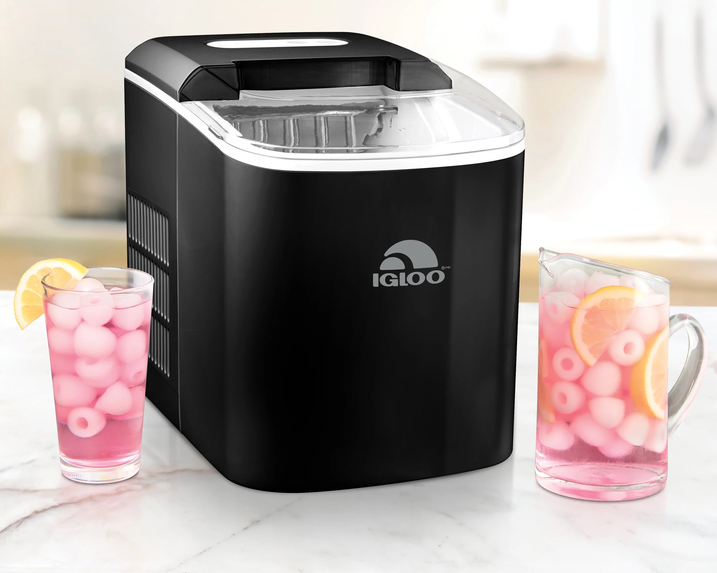 Igloo 26lb. Capacity Portable Ice Maker ICEB26WH , White
