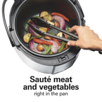 Hamilton Beach Digital MultiCooker, 20 Cup Rice Cooker, Slow Cooker, Steamer Saut��, Hot Cereal, Soup, & More