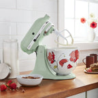 KitchenAid 5-Quart Poppy Ceramic Bowl | Fits 4.5-Quart & 5-Quart KitchenAid Tilt-Head Stand Mixers