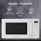 Farberware 1.1 Cu. Ft. 1000-Watt Compact Microwave Oven, Black