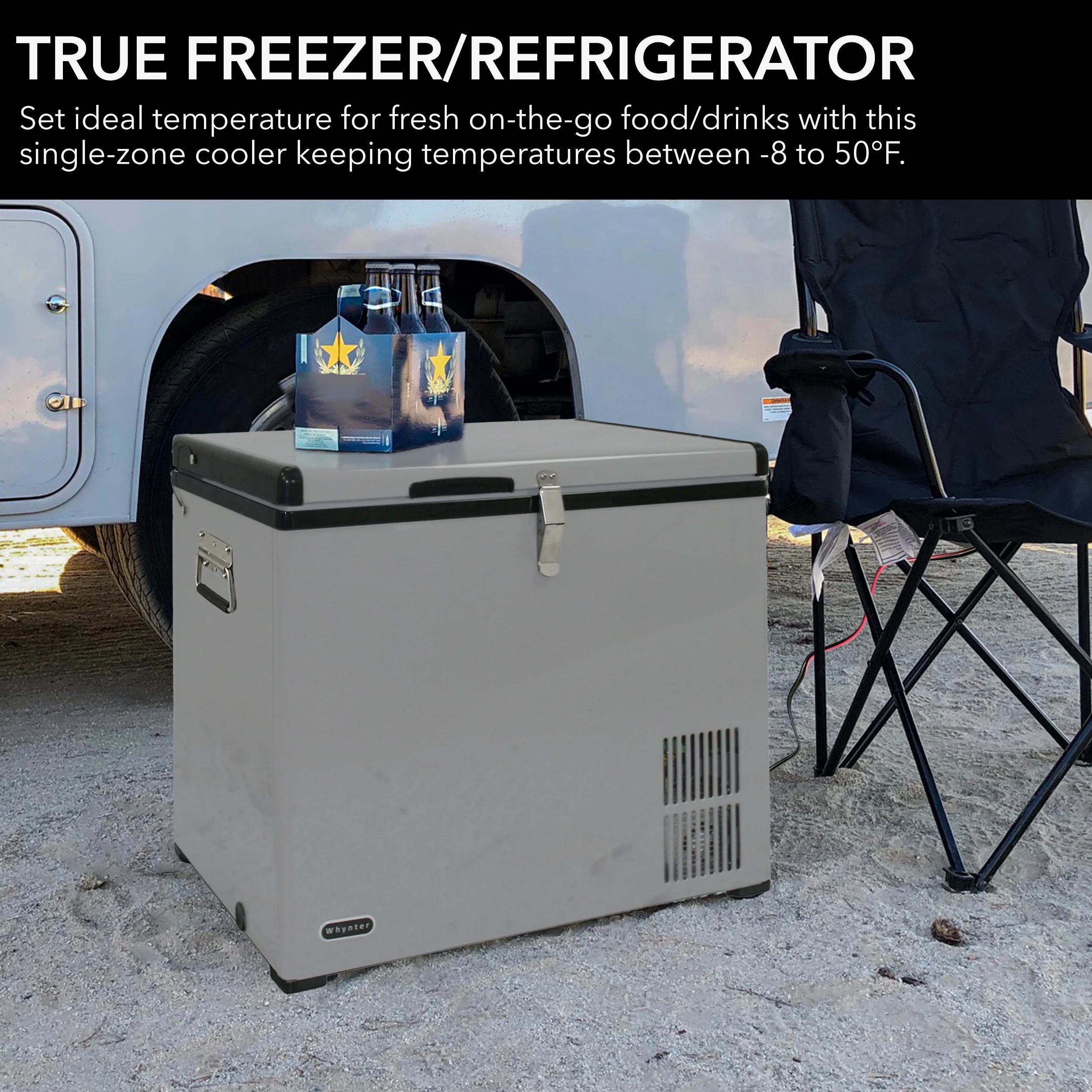 Whynter 85 Quart Portable Fridge-Freezer