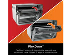 Restored Ninja 10-in-1 Air Fryer, Double Door Toaster Oven with FlexDoor, FlavorSeal & Smart Finish, Rapid Top Convection and Air Fry Bottom, Bake, Toast, Air Fry, Pizza and More, Stainless Steel, DCT400 (Refurbished)