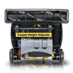 Prolux Phantom Commercial Bagged Upright Sealed HEPA Pet Vacuum for Professional Cleaners